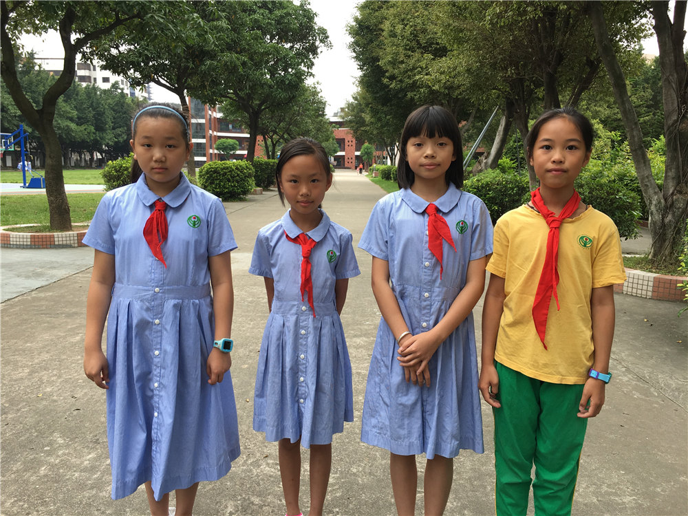 桂城优秀少先队干  高恩琪 刘蕙谊 崔皓淇 李湘滢