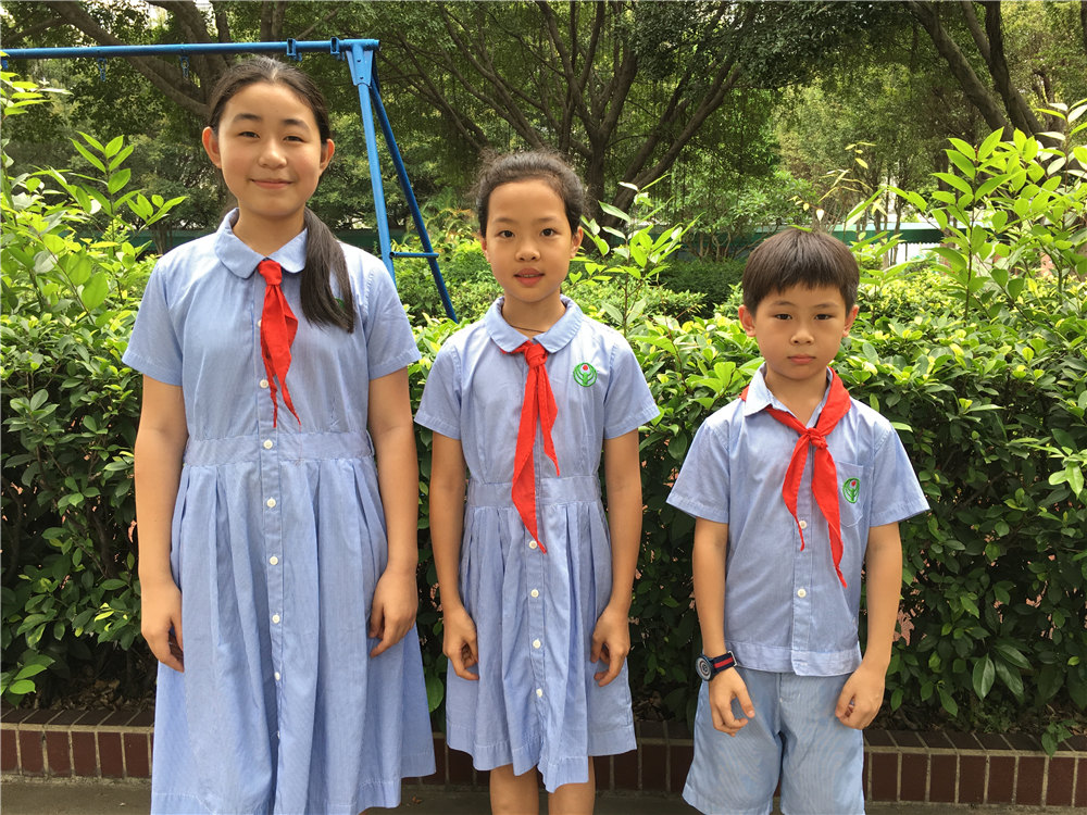 南海区优秀学生干部   梁轩曈 张嘉琪 张铠勋